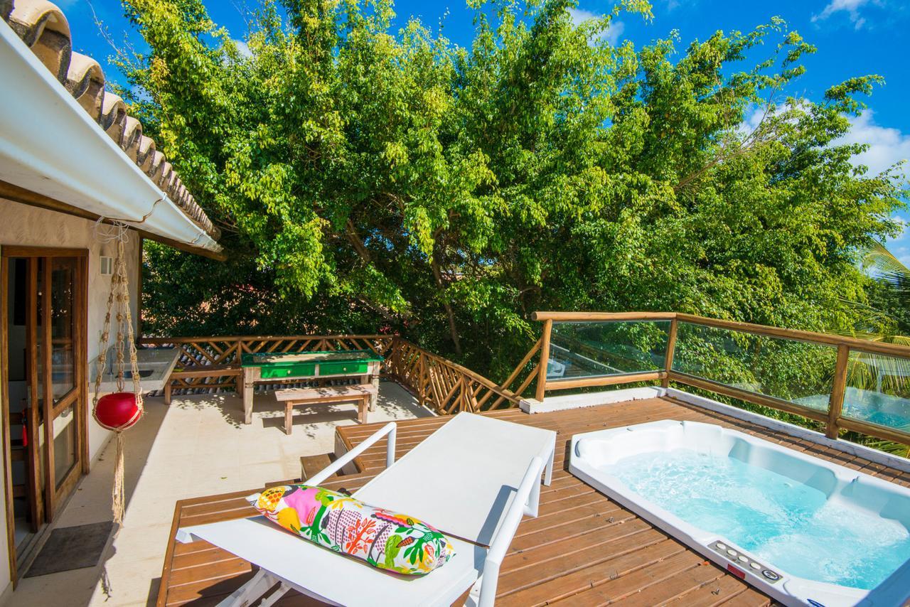 Duplex Com Hidromassagem - Прайя-ду-Форте Экстерьер фото